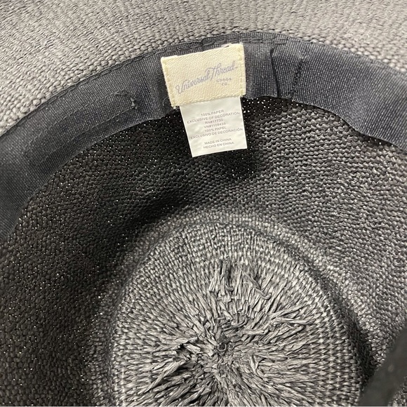 SALE WOVEN STRAW BOATER HAT - Picture 9 of 11